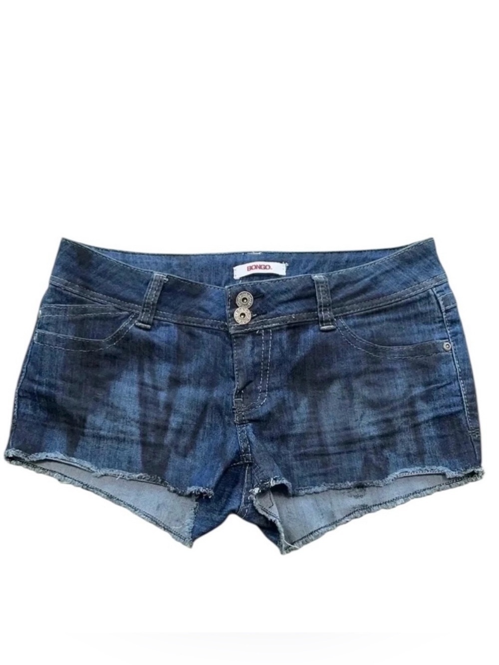 NFS Bongo Jean shorts Juniors size 9 Frayed hem Retro